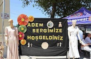ADEM kursiyerlerinin ürünleri sergilendi