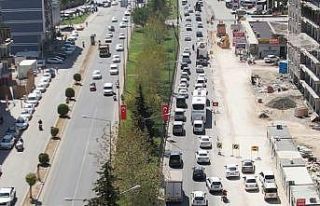 Adıyaman’da trafik çilesi