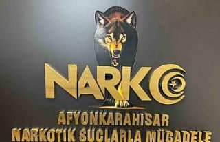 Afyonkarahisar’da uyuşturucu operasyonu