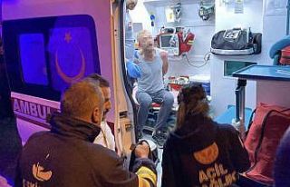 Aile içi kavga sonrası kendisini odaya kapatan adam...