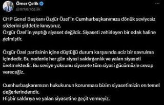 AK Parti Sözcüsü Çelik: "Özgür Özel’in...