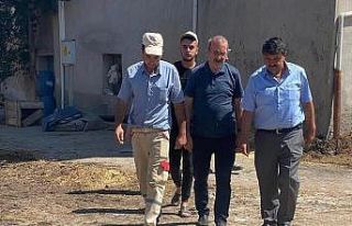 AK Parti’den Karacaören köyündeki yangın mağdurlarına...