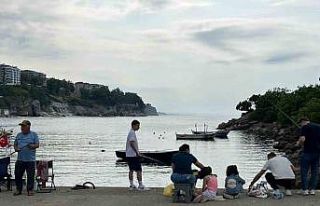 Akçakoca’da olta balıkçılığına yoğun ilgi
