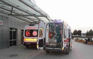 Akıma kapılan inşaat işçisi yaralandı