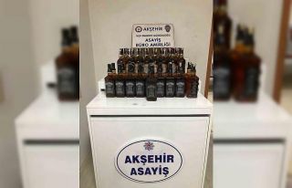 Akşehir’de kaçak içki operasyonu