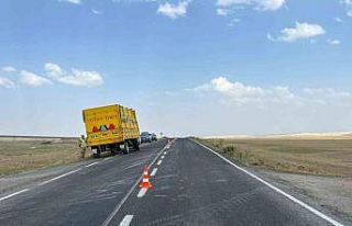 Akyaka’da maddi hasarlı trafik kazası