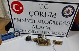 Alaca’da uyuşturucu tacirlerine operasyon: 1 kişi...