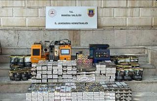 Alaşehir’de kaçak tütün operasyonu