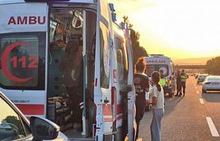 Anadolu Otoyolu’nda zincirleme kaza: 3 yaralı