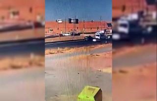 Anayoldaki kavşakta ters yöne girdi, kaza kaçınılmaz...