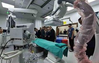 Anjiyo ünitesi hizmete açıldı