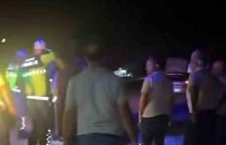 Araban’da yolun karşısına geçmeye çalışan...