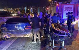 Arnavutköy’de feci kaza: 3 yaralı