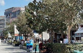 Arnavutköy’de kuvvetli rüzgar etkili oluyor