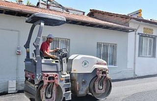 Aşağıbağlar Mahallesi’nde yol konforu artıyor