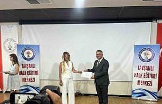 Aşçı yardımcılığı kursu mezunları Tavşanlı’da...