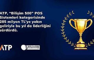 ATP, "Bilişim 500" POS Sistemleri Kategorisinde...