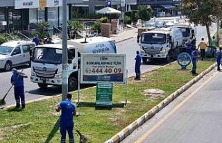 Aydın Büyükşehir, Kuşadası’nda çalışmalarını...