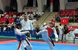 Aydın’da Minikler Taekwondo Şampiyonası İl Seçmeleri...