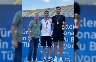 Aydınlı sporcudan Türkiye şampiyonluğu