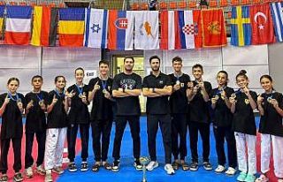 Aydınlı sporcular şampiyonluk kupasını Türkiye’ye...