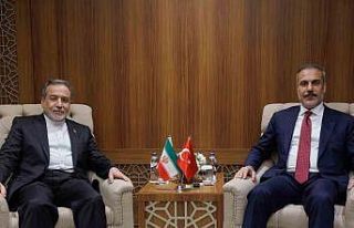 Bakan Fidan, İran Dışişleri Bakanı Arakçi ile...