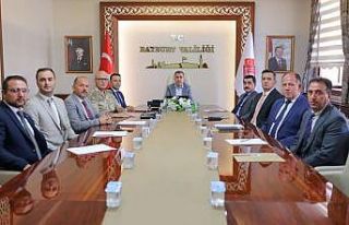 Bakan Kacır’ın ziyareti öncesi hazırlık toplantısı...