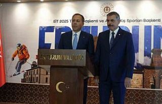 Bakan Yerlikaya Erzurum’da