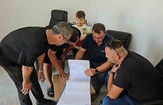 Balıkesir Sındırgı’da hasar tespit çalışmaları...