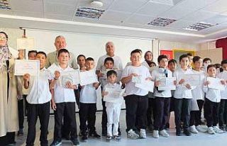 Balıkesir’de 160 çocuk hatim sevinci yaşadı