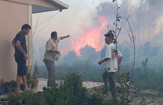 Balıkesir’de sazlık yangını 995 haneli siteyi...