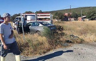 Balıkesir’de trafik kazası: 3 yaralı