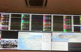 Balıkesir’deki depremin kaydedildiği anlar