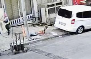 Balkondan düşen 4 yaşındaki çocuğun görüntüleri...