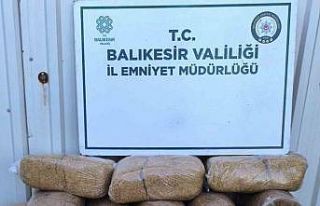 Bandırma’da kaçak tütün operasyonu, 170 kilo...