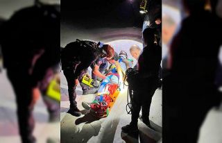 Baraj kenarında alkol alırken 4 metre yükseklikten...