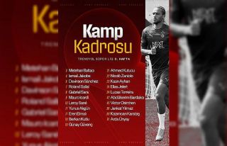 Barış Alper Yılmaz, Kayserispor maçı kamp kadrosunda...