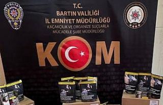 Bartın’da tütün ve makaron operasyonu