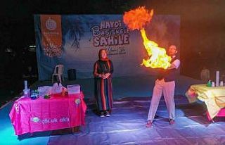 Başiskele Sahili’nde sahne bu kez çocuklarındı