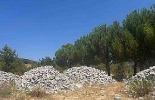 Başkan hibe parke taşlarını parayla sattı iddiası