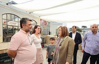 Başkan Şahin, yeni bahçe çalışmalarını inceledi