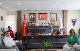 Başkan Tekin, İl Müdürü Demir ile bir araya geldi