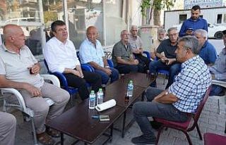 Başkan Tutdere, Erdem Caddesi esnafıyla kahvaltıda...