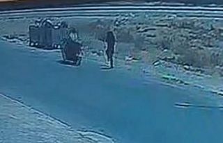 Batman’da çocuğa motosikletli saldırı kameraya...