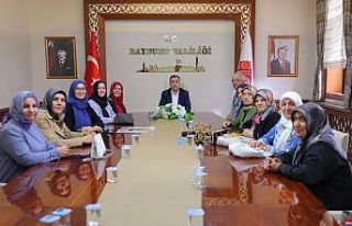 Bayburt’ta el emeği ürünler ve kadın istihdamına...