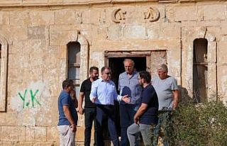 Bayburt’ta tarihi karakol binasının restore edilmesi...