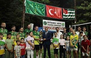 Bayramcı Köyü Voleybol Turnuvası sona erdi