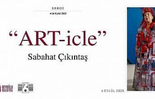Beyoğlu’nun izlerini taşıyan ART-icle sergisi...