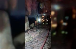 Beyşehir’de korkutan ev yangını