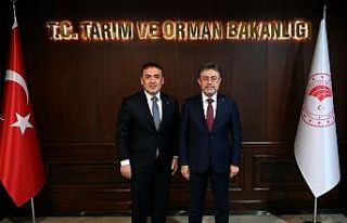 Bilecik Valisi Sözer’den Bakan Yumaklı’ya ziyaret